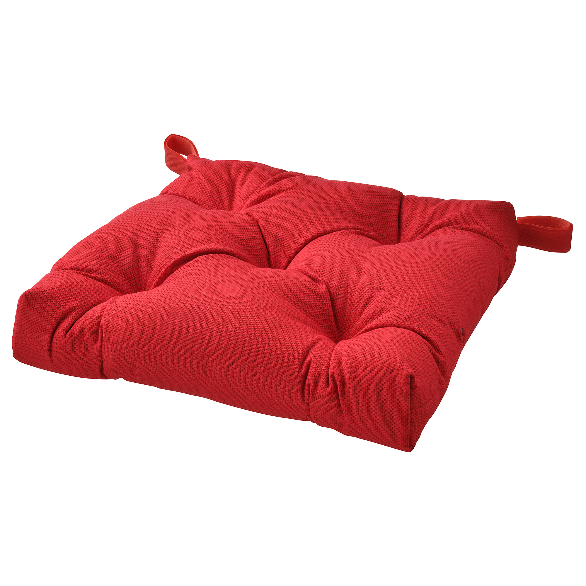 Подушка для стула красная